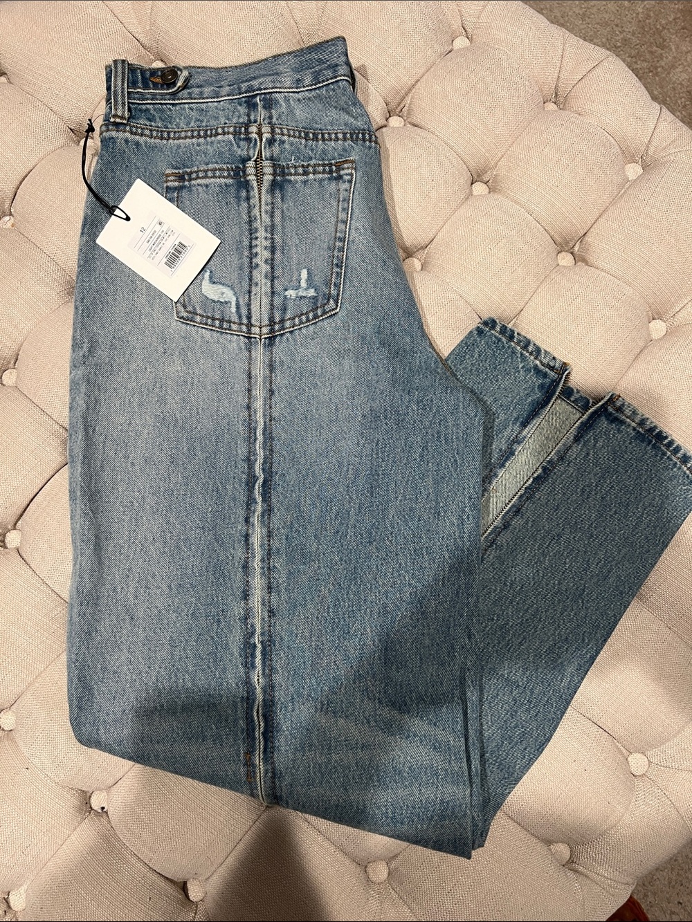 KBB by Kahlana The Zip Back Jean size 12 - Picture 6 of 6